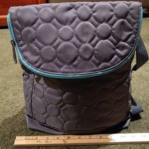 Thirty one gray tote with backpack straps